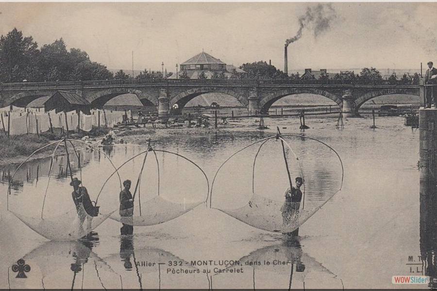 MONTLUCON - Pêche au carrelet