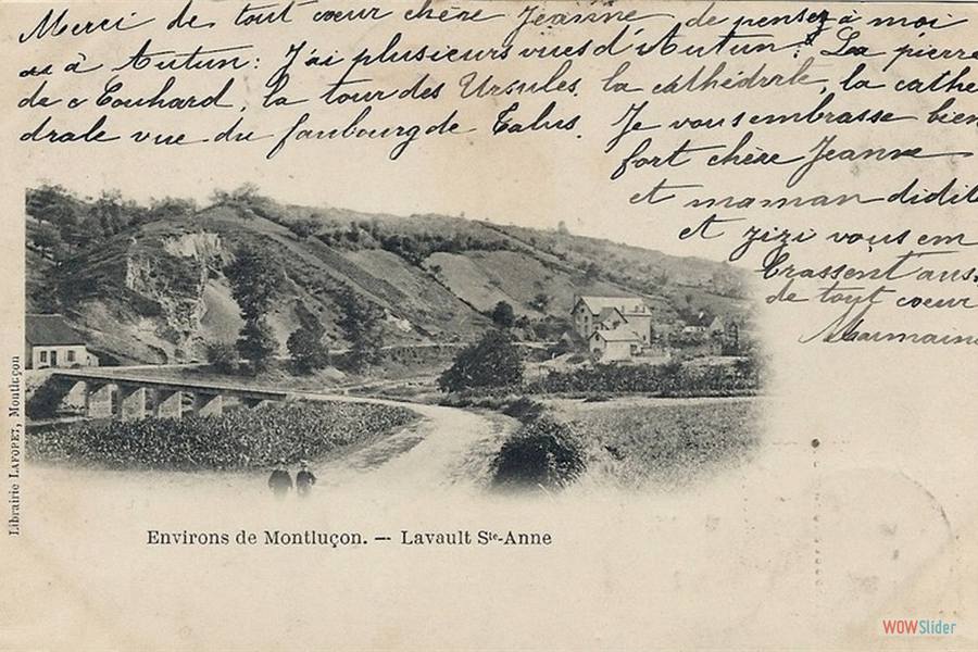 LAVAULT SAINTE-ANNE - Le pont