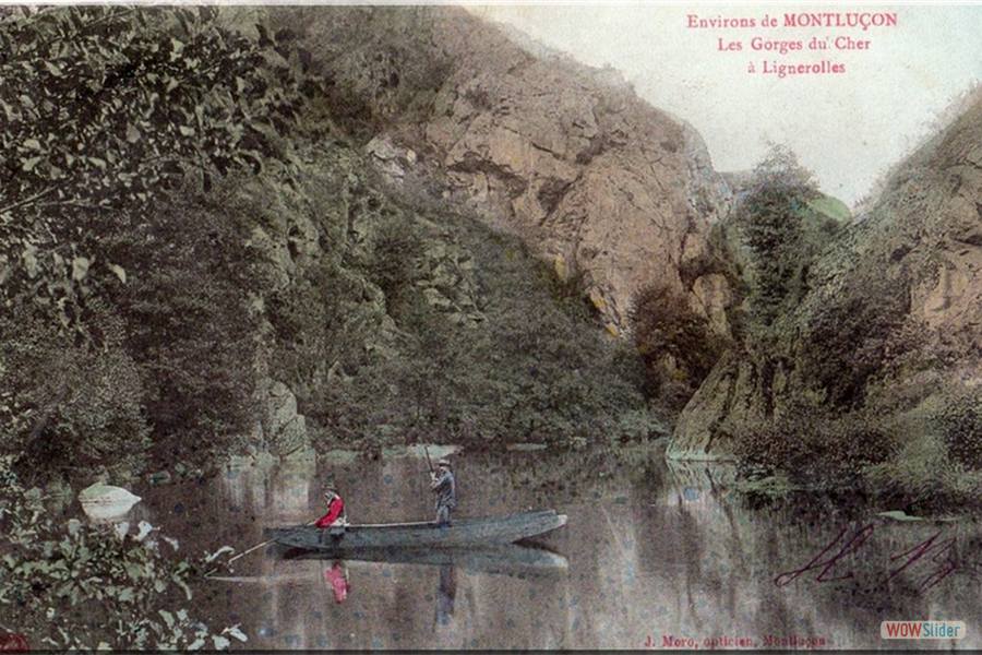  LIGNEROLLES - Les gorges du Cher