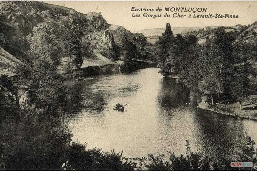 LIGNEROLLES - Les gorges du Cher - Pêche 