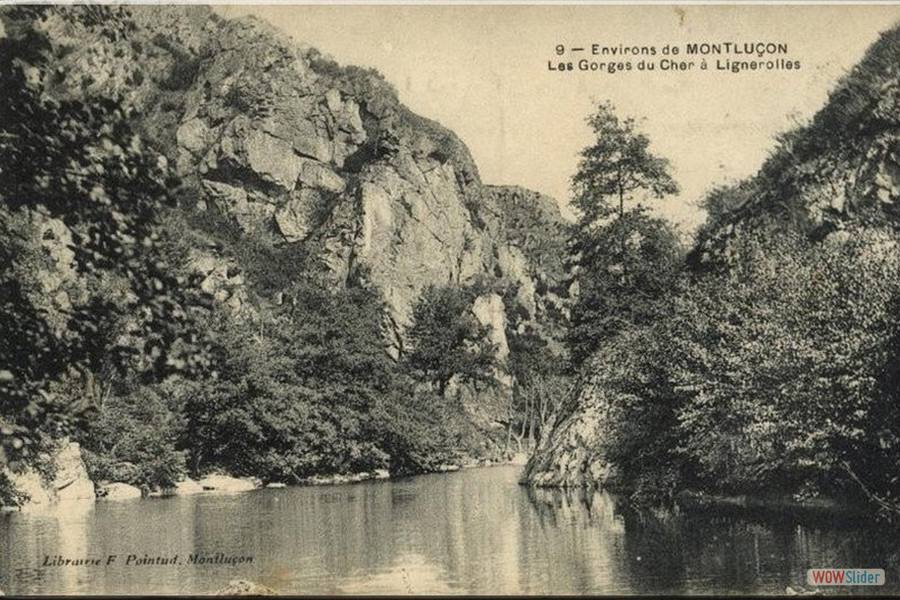 LIGNEROLLES - Les gorges du Cher