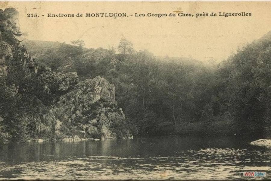 LIGNEROLLES - Les gorges du Cher