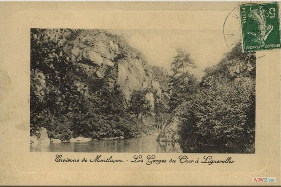 LIGNEROLLES - Les gorges du Cher 