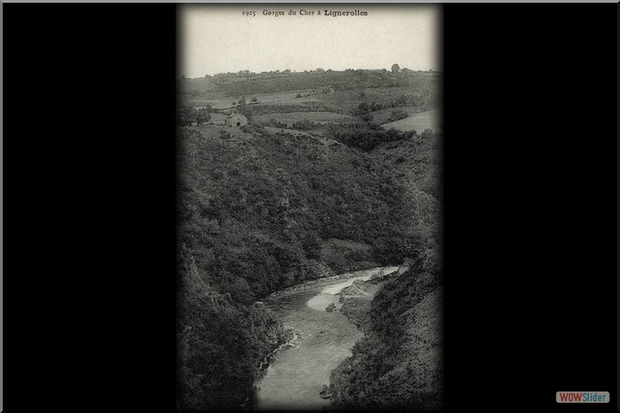 0053-LIGNEROLLES - GORGES DU CHER A LIGNEROLLES