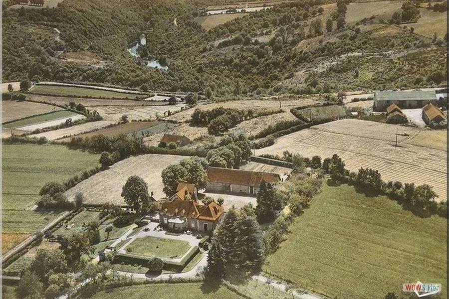 LIGNEROLLES - La Garde - Vue aérienne