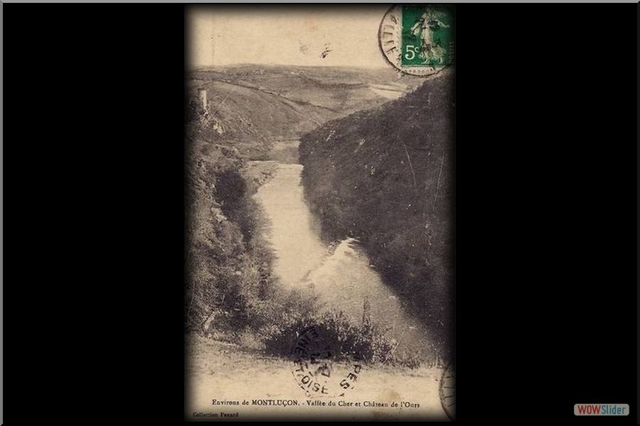 0056-LIGNEROLLES - VALLEE DU CHER ET CHATEAU DE L'OURS