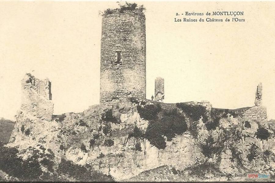SAINTE THERENCE - Les ruines du château de l'Ours