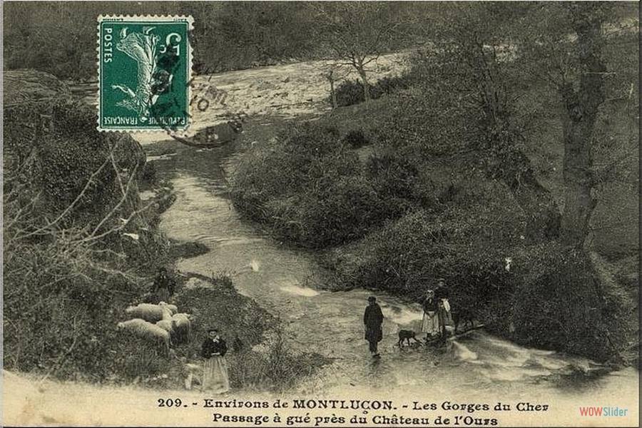 LIGNEROLLES- Le gué